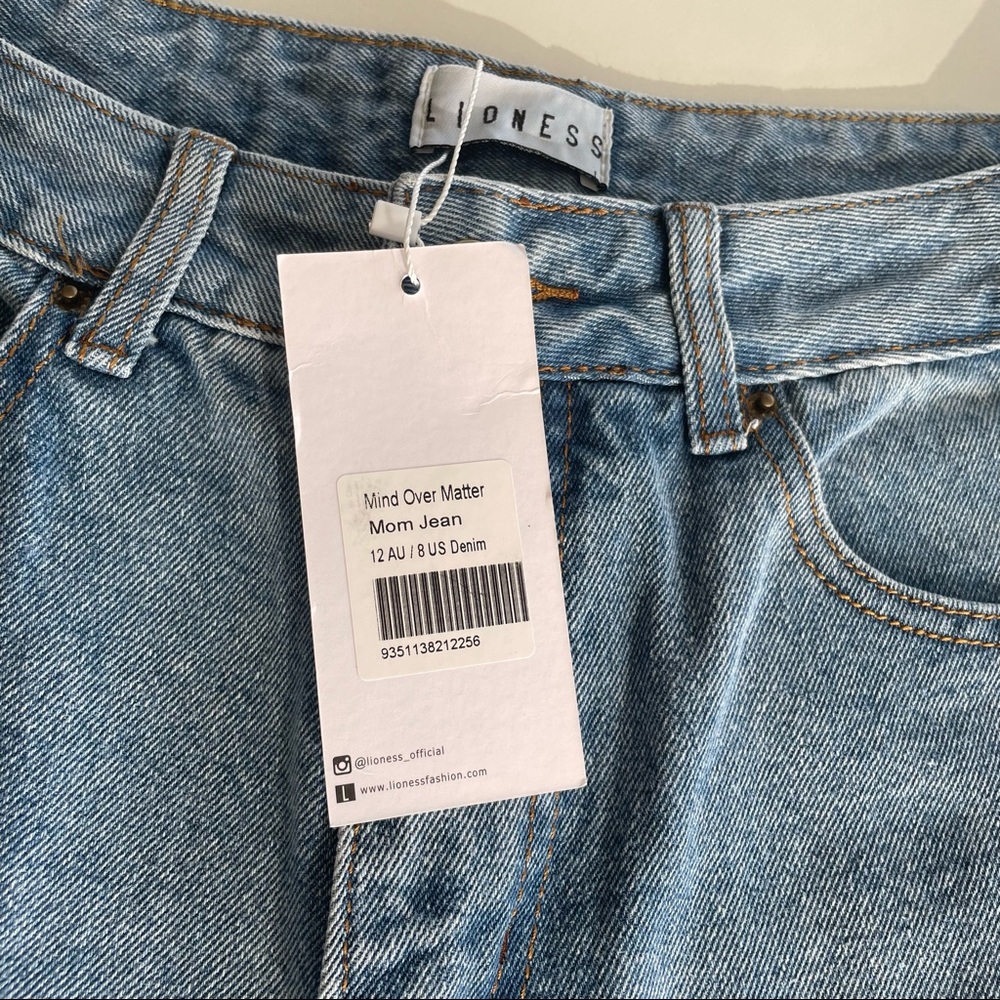Lioness Mind Over Matter Mom Jean. Size US 8